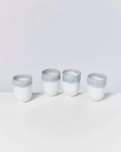 Alcachofra 4Er Set Becher Gros Graublau^Motel a Miio Best