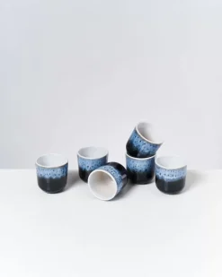 Alcachofra 6Er Set Becher Klein Schwarz^Motel a Miio