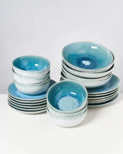 Alcachofra Grunblau - 24 Teiliges Set^Motel a Miio Outlet