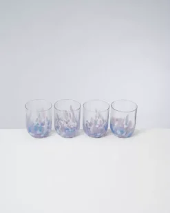 Alegria 4Er Set Glas Gros Drops Lila^Motel a Miio Hot