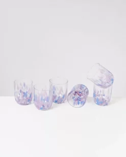 Alegria 6Er Set Glas Gros Drops Lila^Motel a Miio
