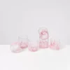 Alegria 6Er Set Glas Klein Big Drops Rosa^Motel a Miio Hot