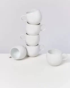 Areia 6Er Set Tasse Gros Weis^Motel a Miio Hot