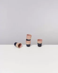 Bica 4Er Set Espressobecher Pink Navy Cream^Motel a Miio Online
