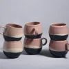 Bica 6Er Set Tasse Gros Pink Navy Cream^Motel a Miio Clearance