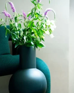 Bola Vase L Dunkelgrun^Motel a Miio Sale