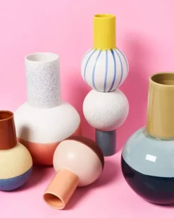 Bola Vase L Grun Mint Navy^Motel a Miio Clearance