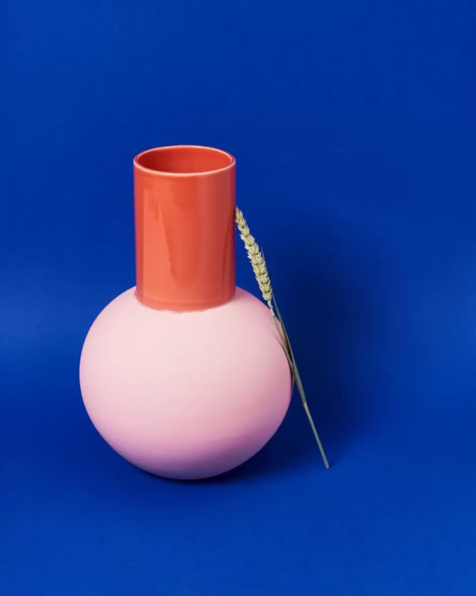 Bola Vase L Rose Coral^Motel a Miio