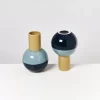 Bola Vase M Grun Mint Navy^Motel a Miio