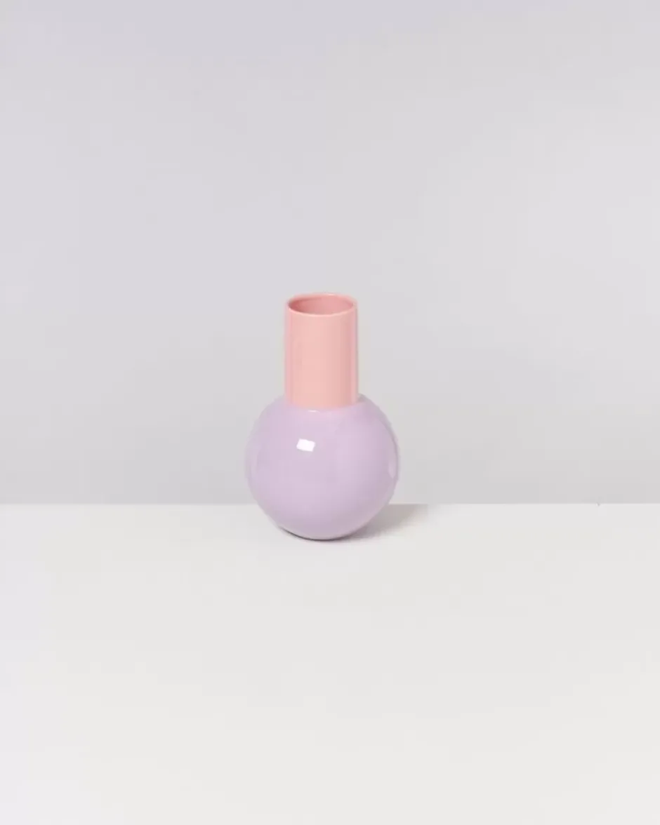Bola Vase M Lila Rosa^Motel a Miio