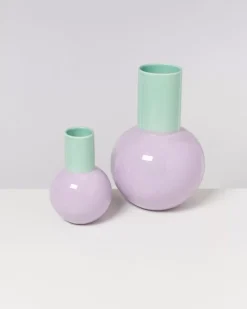 Bola Vase M Pastell Mint Lila^Motel a Miio Sale