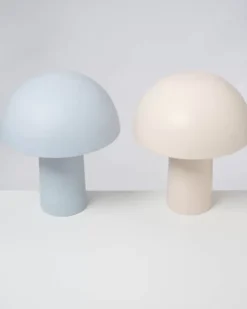 Cogumelo Keramiklampe Hellblau^Motel a Miio