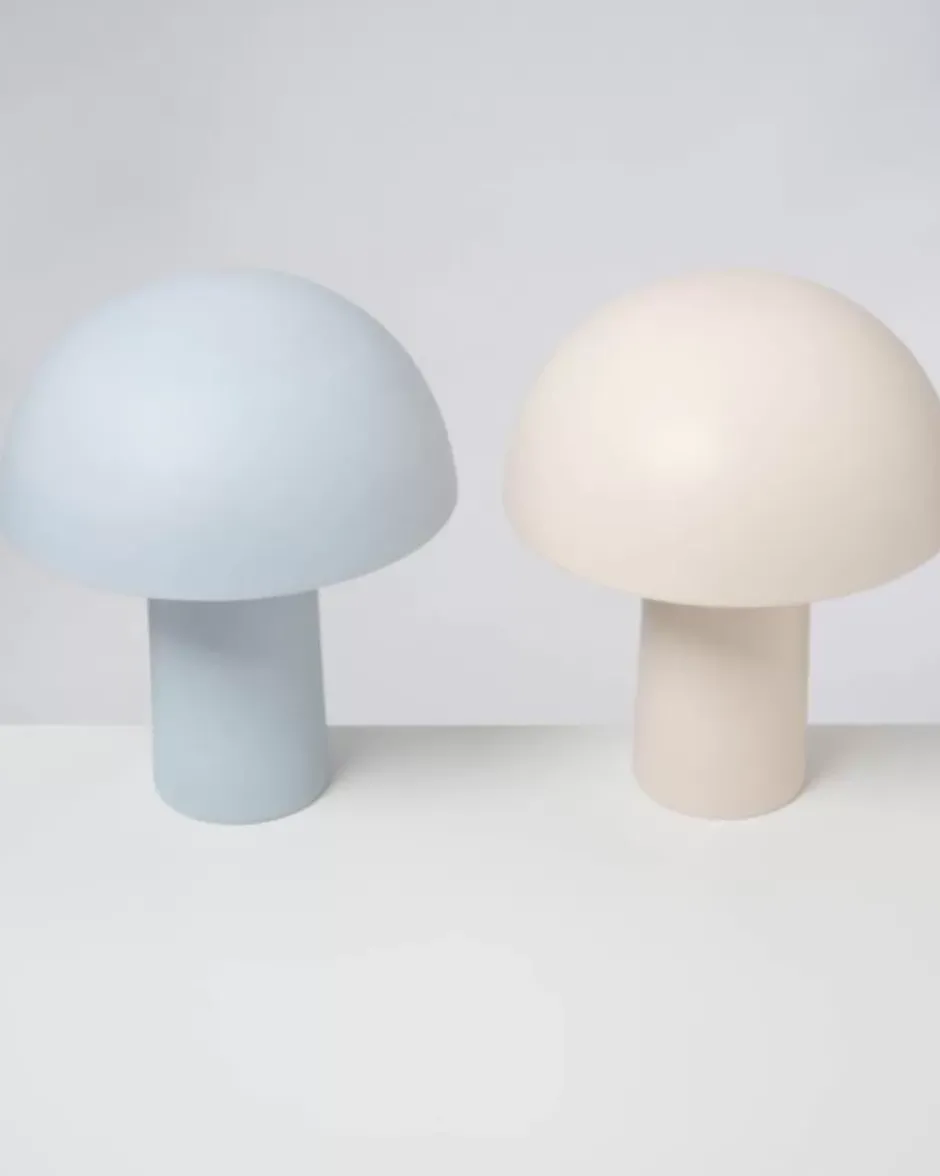Cogumelo Keramiklampe Hellblau^Motel a Miio