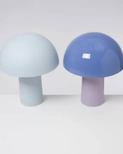 Cogumelo Keramiklampe Hellblau^Motel a Miio