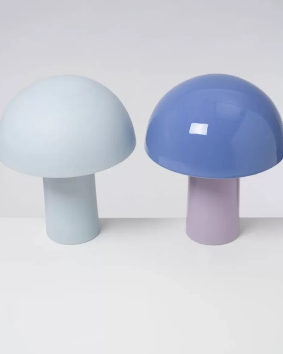 Cogumelo Keramiklampe Hellblau^Motel a Miio