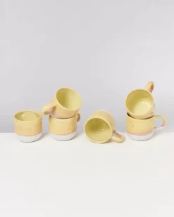 Coimbra 6Er Set Tasse Gros Gelb^Motel a Miio Online