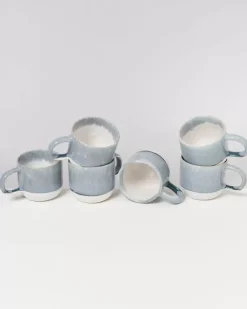 Coimbra 6Er Set Teetasse Graublau^Motel a Miio Online
