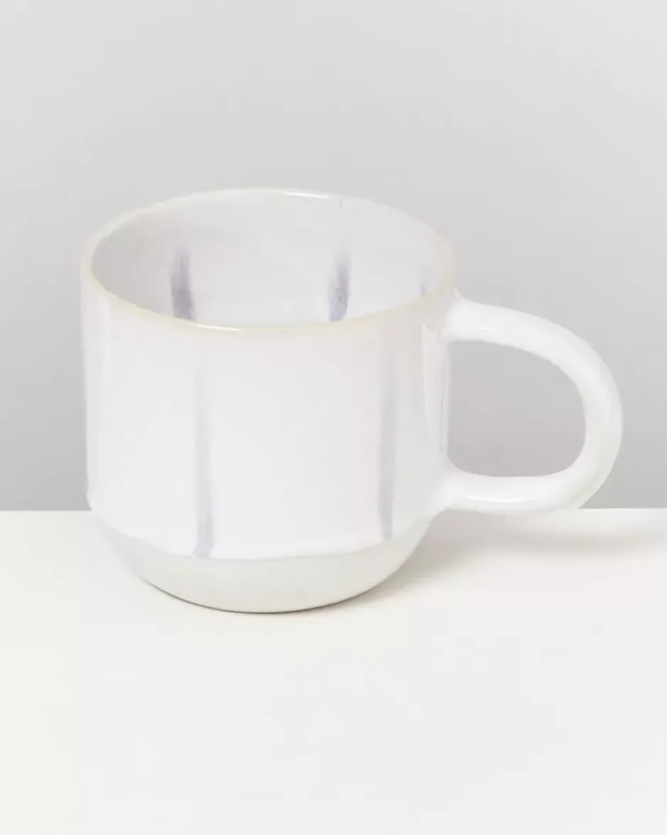 Coimbra 6Er Set Teetasse Weis Blau^Motel a Miio