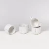 Coimbra 4Er Set Teetasse Weis Blau^Motel a Miio