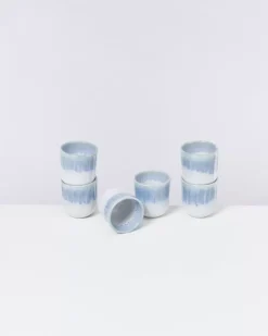 Copa Alto Becher Klein Blau Weis^Motel a Miio New
