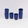 Copa Alto 6Er Set Becher Gros Dunkelblau^Motel a Miio Hot
