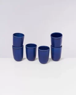 Copa Alto 6Er Set Becher Gros Dunkelblau^Motel a Miio Hot
