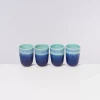 Copa Alto 4Er Set Becher Gros Turkis^Motel a Miio Clearance
