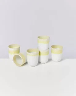 Copa Alto 6Er Set Becher Gros Gelb^Motel a Miio