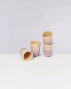 Copa Alto 4Er Set Becher Gros Pastellrose^Motel a Miio Hot