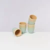 Copa Alto 4Er Set Becher Gros Pastellmint^Motel a Miio