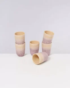 Copa Alto 6Er Set Becher Gros Pastellrose^Motel a Miio Clearance