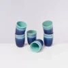 Copa Alto 6Er Set Becher Gros Turkis^Motel a Miio Clearance