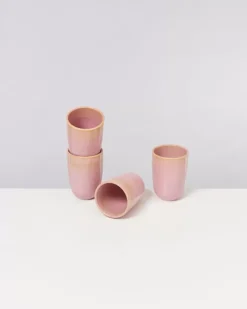 Copa Alto 4Er Set Becher Gros Gelb Rose^Motel a Miio Best