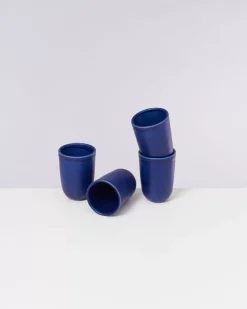 Copa Alto 4Er Set Becher Gros Dunkelblau^Motel a Miio New