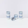 Copa Alto 6Er Set Becher Klein Blau Weis^Motel a Miio Outlet