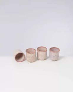 Copa Alto 4Er Set Becher Klein Rosa^Motel a Miio Clearance