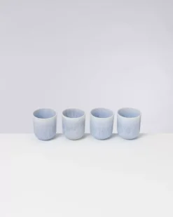 Copa Alto 4Er Set Becher Klein Blau^Motel a Miio Hot