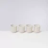 Copa Alto 4Er Set Becher Klein Sand^Motel a Miio New