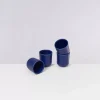 Copa Alto 4Er Set Becher Klein Dunkelblau^Motel a Miio