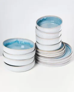 Cordoama Aqua - 16 Teiliges Set^Motel a Miio Clearance