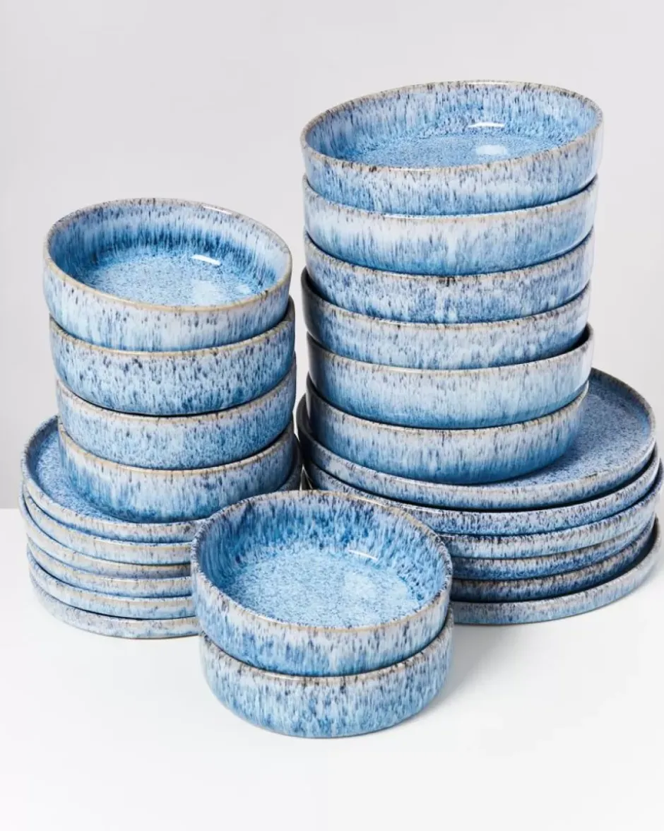 Cordoama Blau Gesprenkelt - 24 Teiliges Set^Motel a Miio Discount