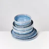Cordoama Blau Gesprenkelt - 8 Teiliges Set^Motel a Miio Hot