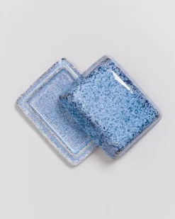 Cordoama Butterdose Blau Gesprenkelt^Motel a Miio New