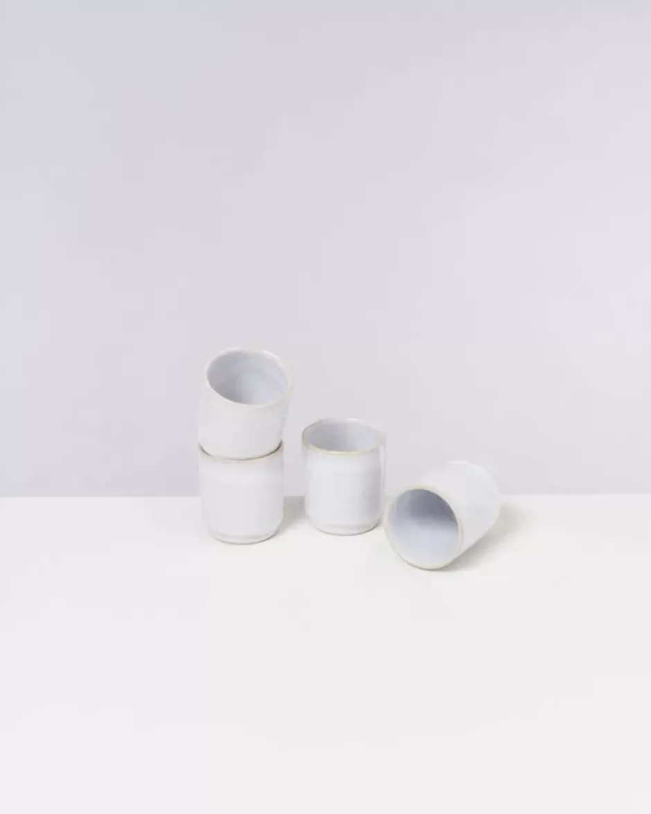 Cordoama 4Er Set Becher Klein Weis^Motel a Miio