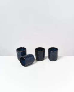 Cordoama 4Er Set Becher Klein Dunkelblau^Motel a Miio Online