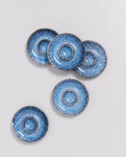 Cordoama 6Er Set Eierbecher Blau Gesprenkelt^Motel a Miio Outlet