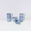 Cordoama 6Er Set Tasse Klein Blau Gesprenkelt^Motel a Miio Discount