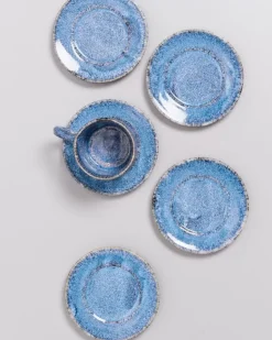 Cordoama Untertasse Blau Gesprenkelt^Motel a Miio Hot