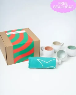 Geschenkbox - 4 X Areia Tasse Klein^Motel a Miio Hot