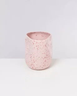 Joao Vase L Rosa Rot Gesprenkelt^Motel a Miio